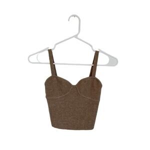 Aritzia Wilfred Sicily Sweater Sweetheart Tank Wool Cashmere Blend Size XS